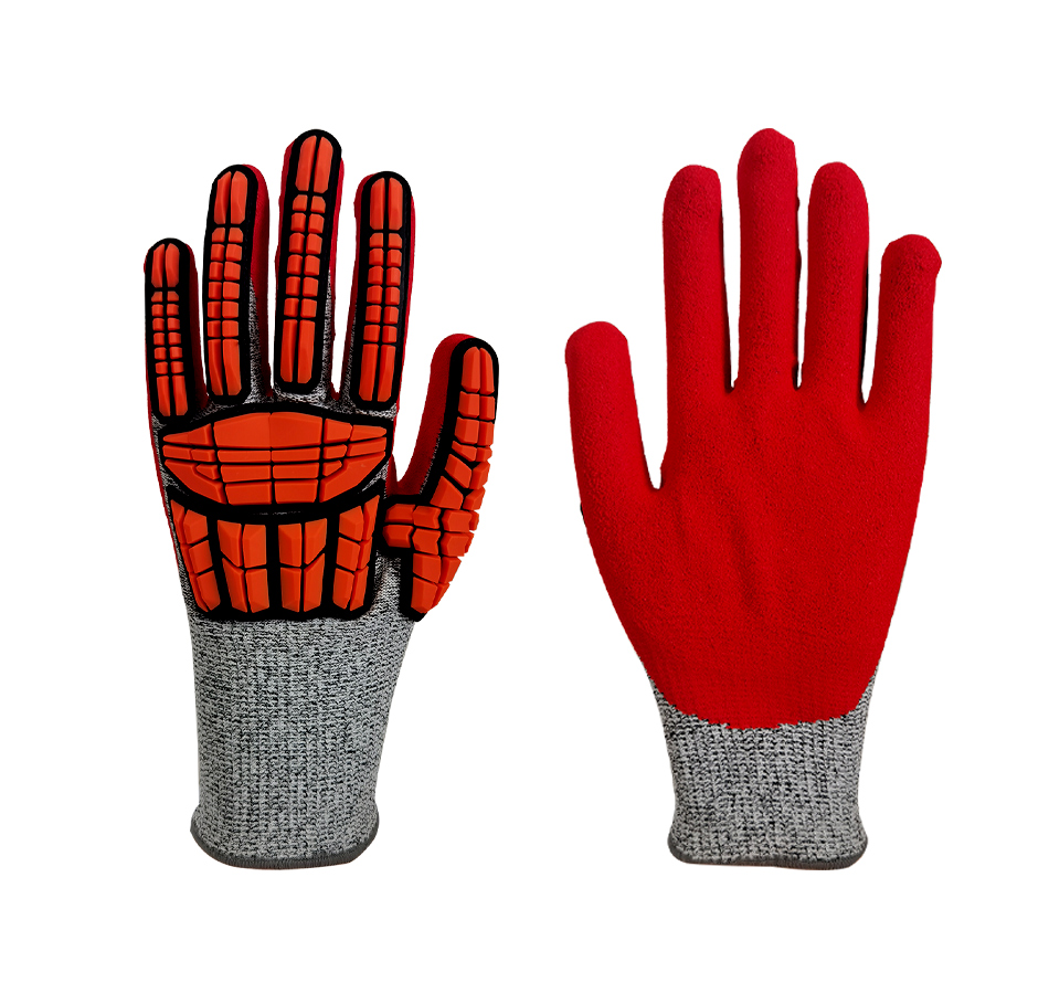 Collision and cutting resistant gloves -4