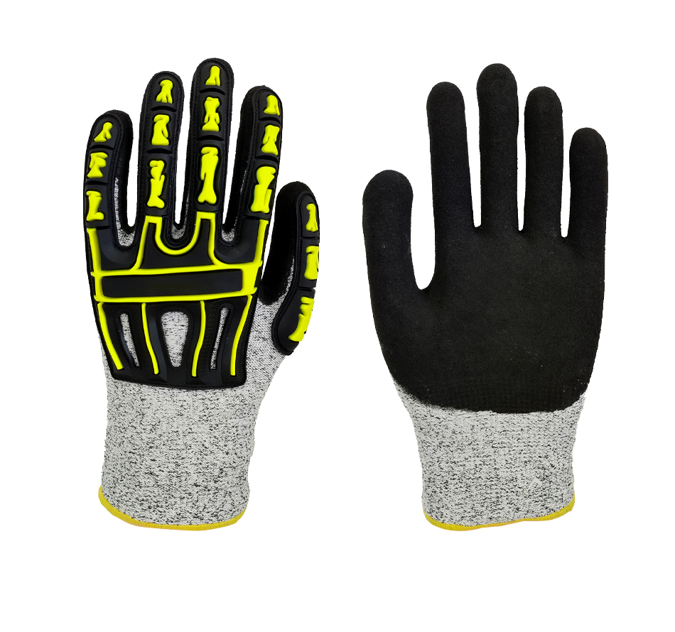 TPR anti cutting gloves