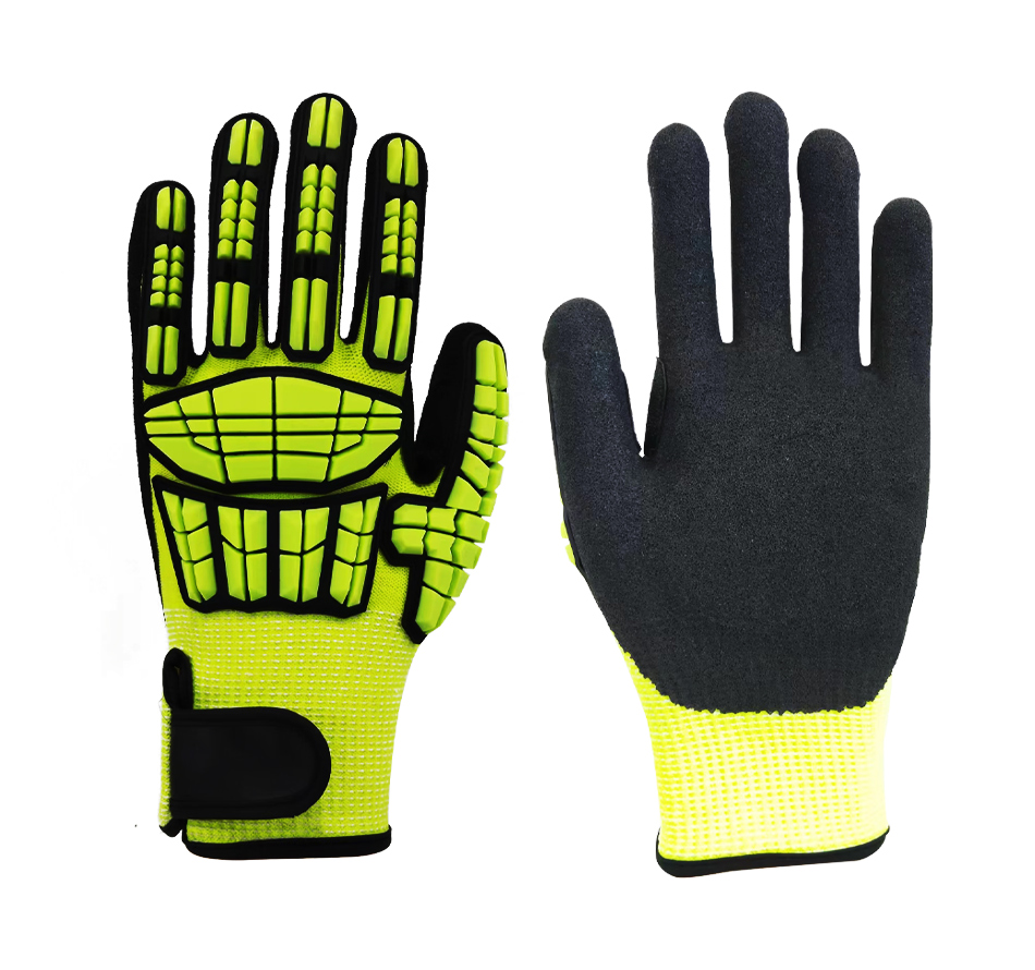 Collision and shock resistant gloves