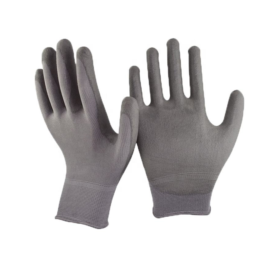 PU dip coated gloves 