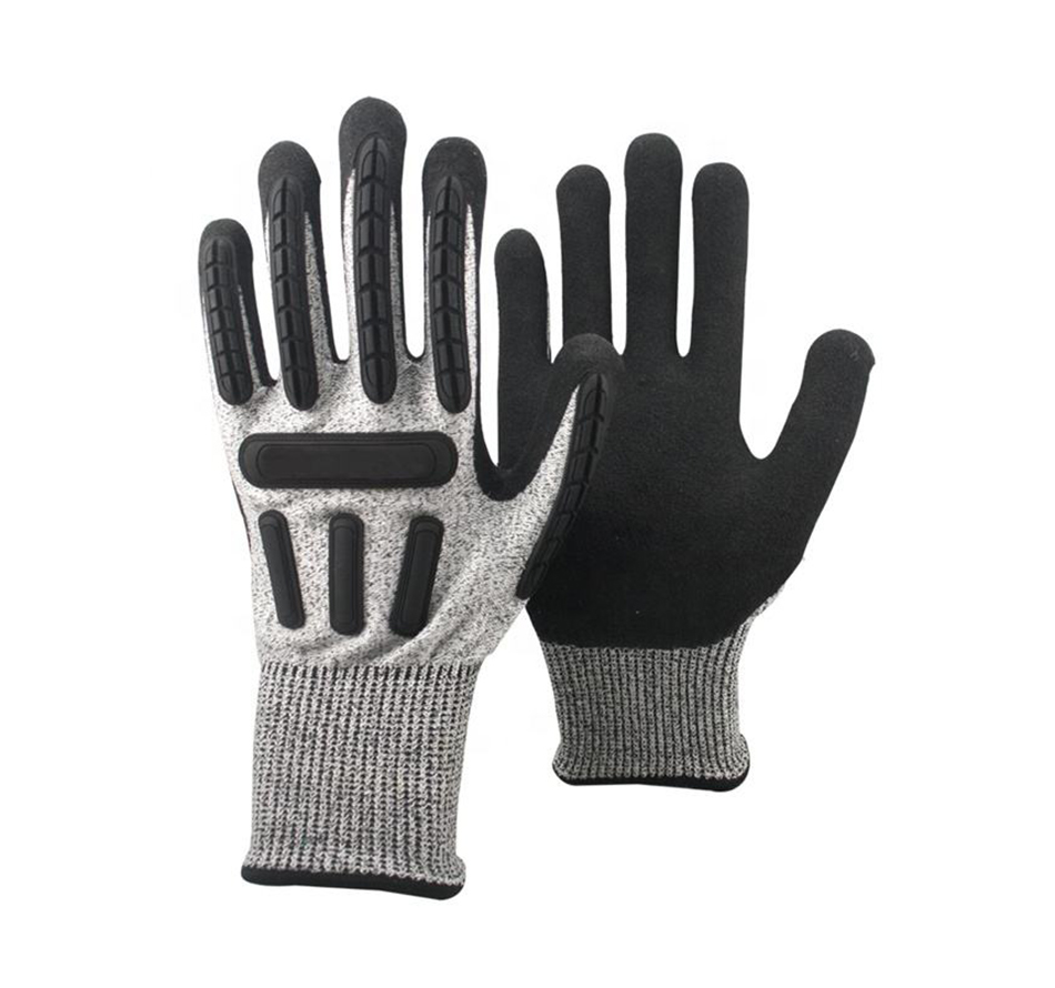 TPR anti-collision mechanical gloves