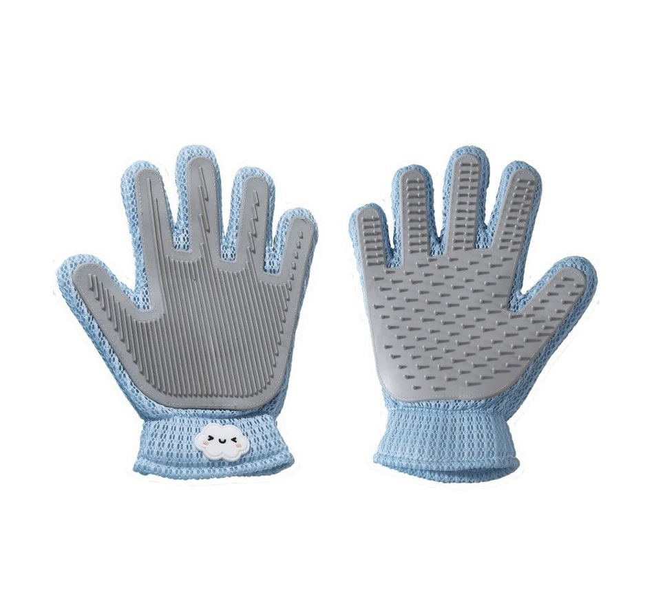 Pet hair removal brush, dog shower, massage comb, silicone hair removal pet gloves